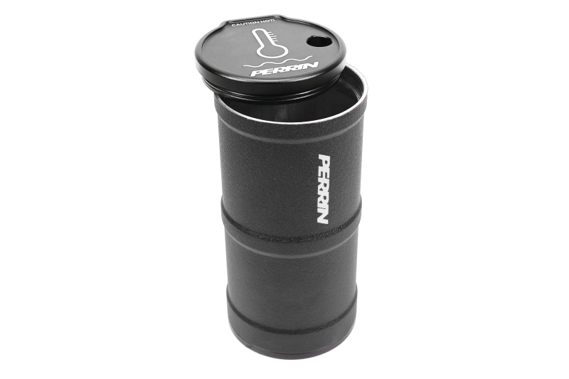 Subaru WRX Coolant Overflow Tank - Perrin Performance - CNC-machined - Black - `02-`25 Subaru WRX Coolant Overflow Tank - Perrin Performance - CNC-machined - Black - `02-`25